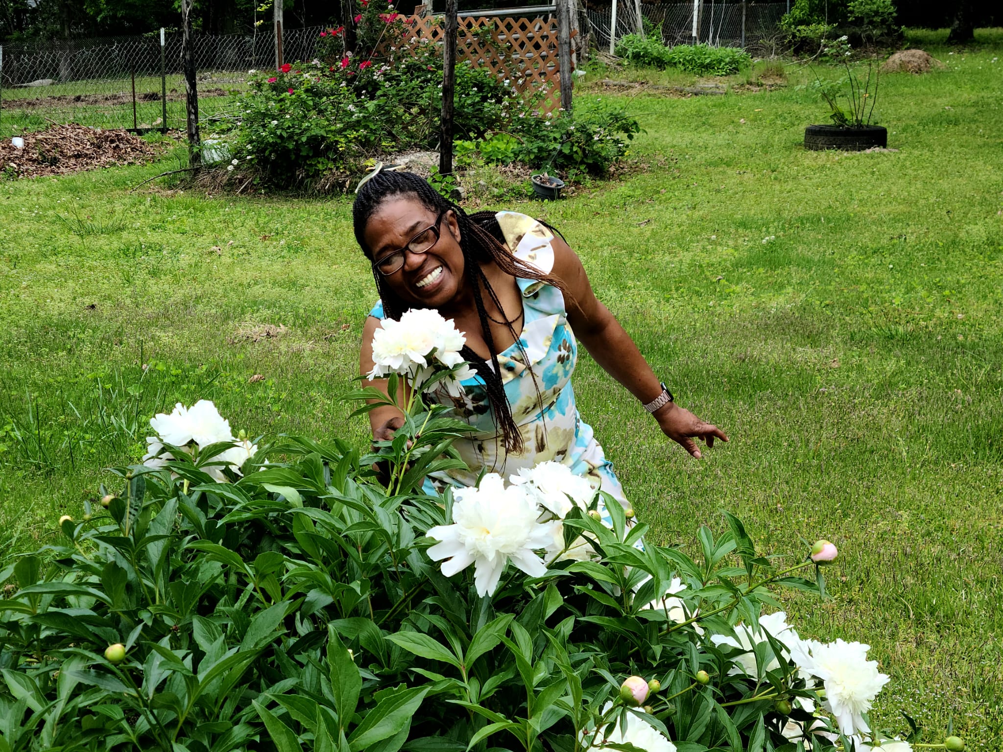 Young Elaine with Mimi