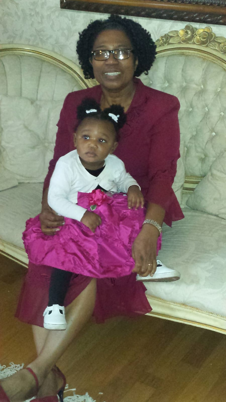 Baby Naomi — formal portrait