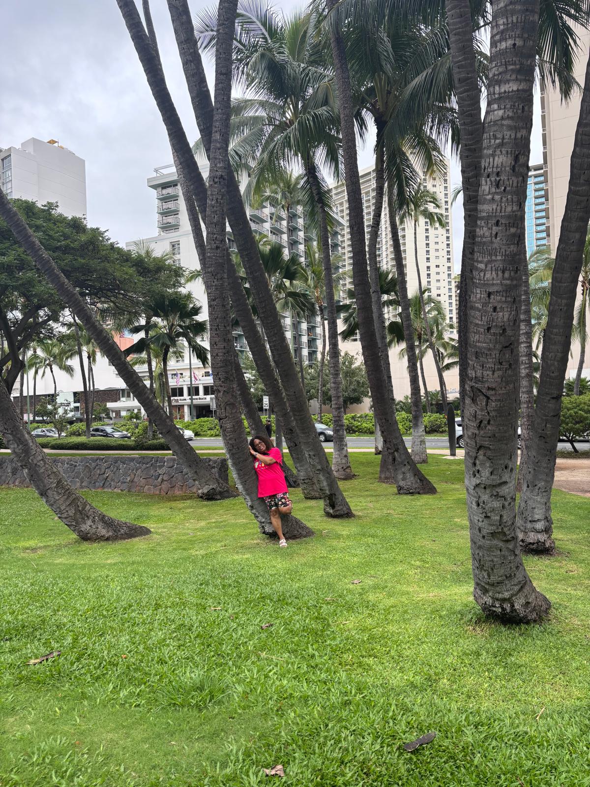 Hawaii — Among the palm trees